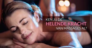 Vrouw rug massage relaxed
