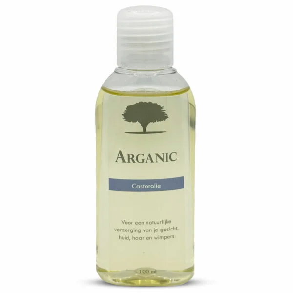Arganic castorolie castor olie plastic fles