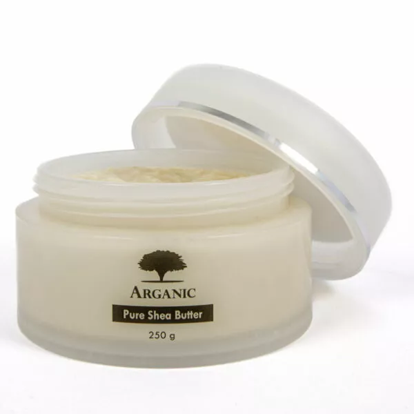 Arganic Pure Shea Butter Open